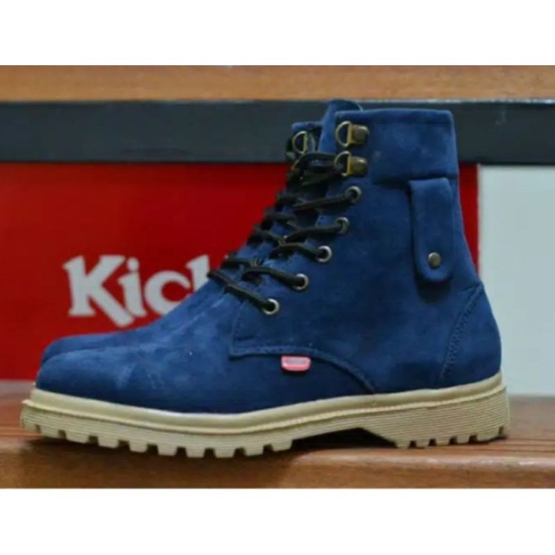 KICKERSHARAJUK|WOLF x KICKERS | Sepatu Boot Wanita Musim Hujan Sepatu Gunung Tracking Sepatu Outdoor