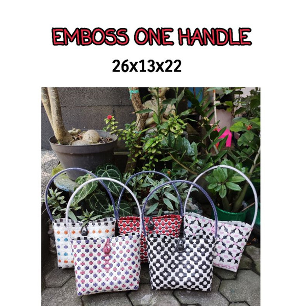 Tas Wanita Murah/ Tas Jinjing Wanita/ Tas Wanita Emboss Motif One Handle