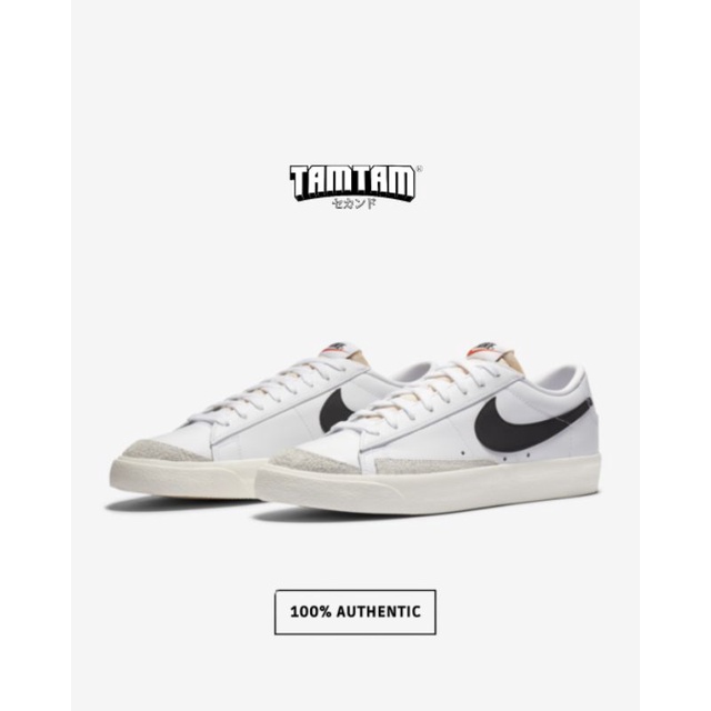 NIKE BLAZER LOW 77 VNTG WHITE BLACK ORIGINAL
