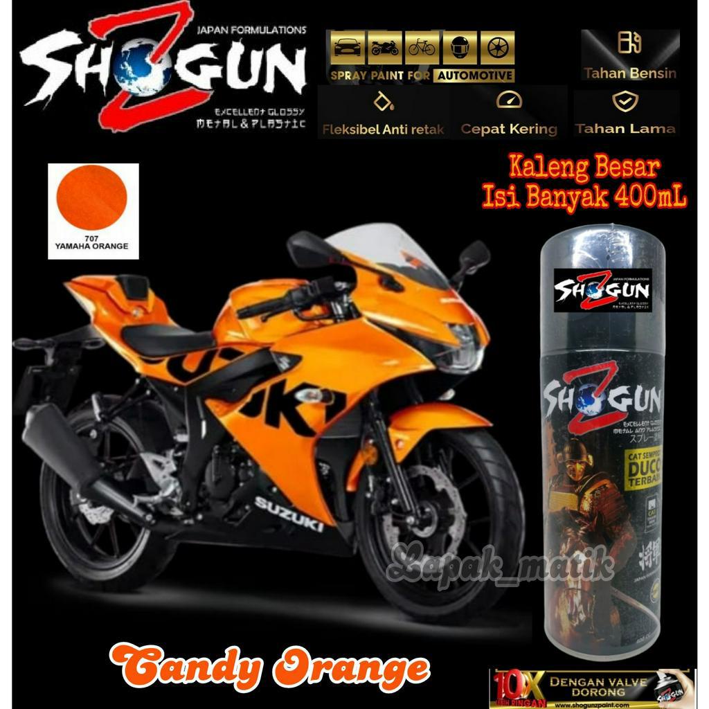 Pilok SHOGUN Z ORANGE CANDY YAMAHA ORANGE 707 400ML