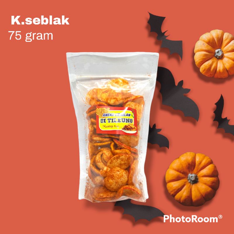 

KRUPUK SEBLAK SI TILEUNG 75GRAM/KRUPUK BANTAT WARNA WARNI/CEMILAN PEDAS