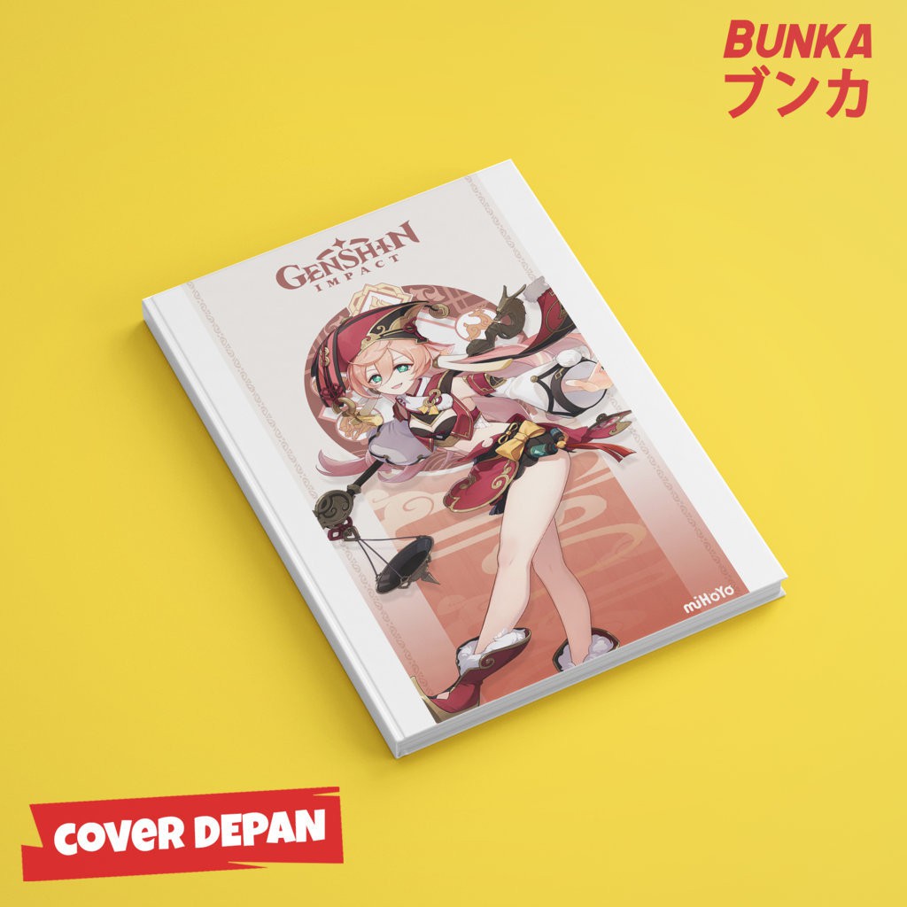 

Notebook Game Genshin Impact Yanfei Hardcover A5 Buku Tulis Catatan Notes Agenda Planner Jurnal