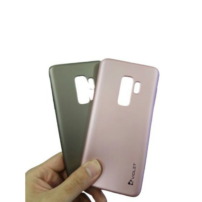 BABY SKIN ULTRA THIN CASING SOFTCASE VIOLET SAMSUNG S9 PLUS 2018