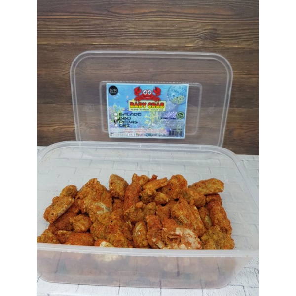 

Babycrab 200gr by D/M seafood kemasan Box.