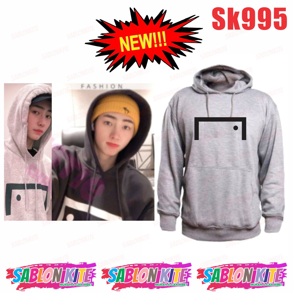 MURAH SWEATER HOODIE KAOS SUNGHOON SUNOO GOAL STUDIO SK995 UNISEX
