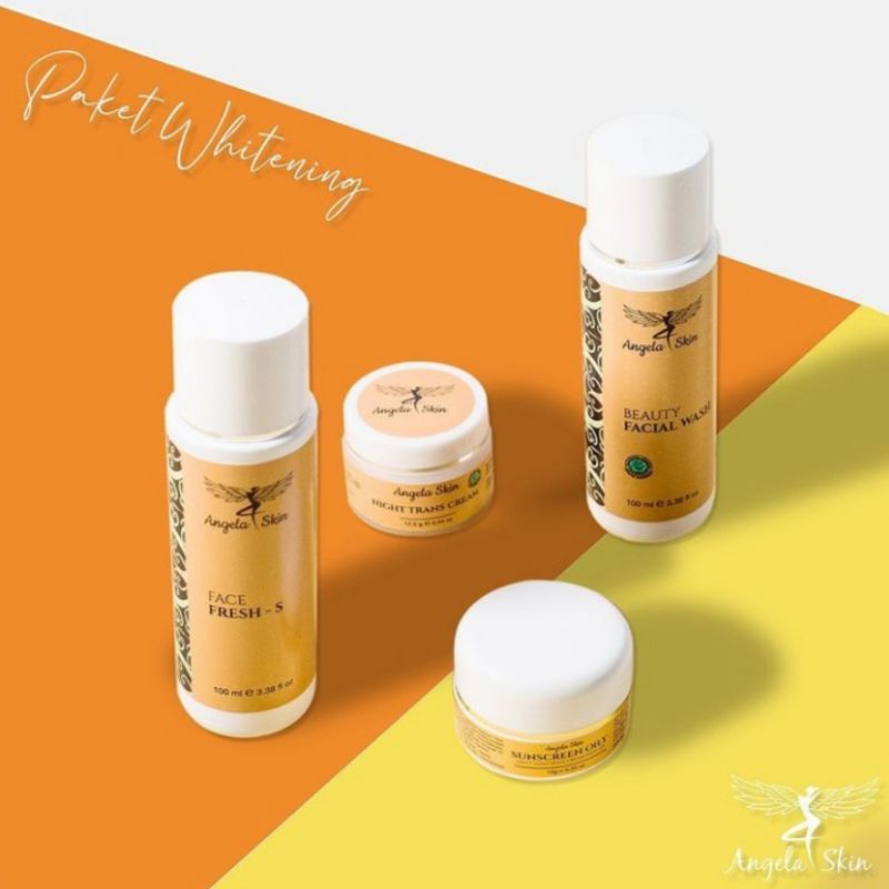 PAKET WHITENING ANGELA SKIN