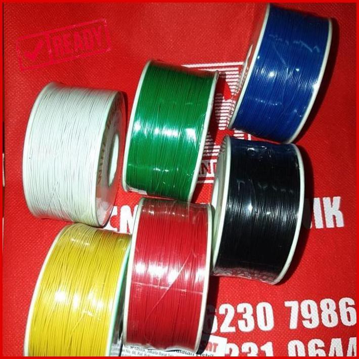 Kabel Wire Wraping Awg 28 Harga / 1 Rol - Putih Pcmel29 Ayo Beli
