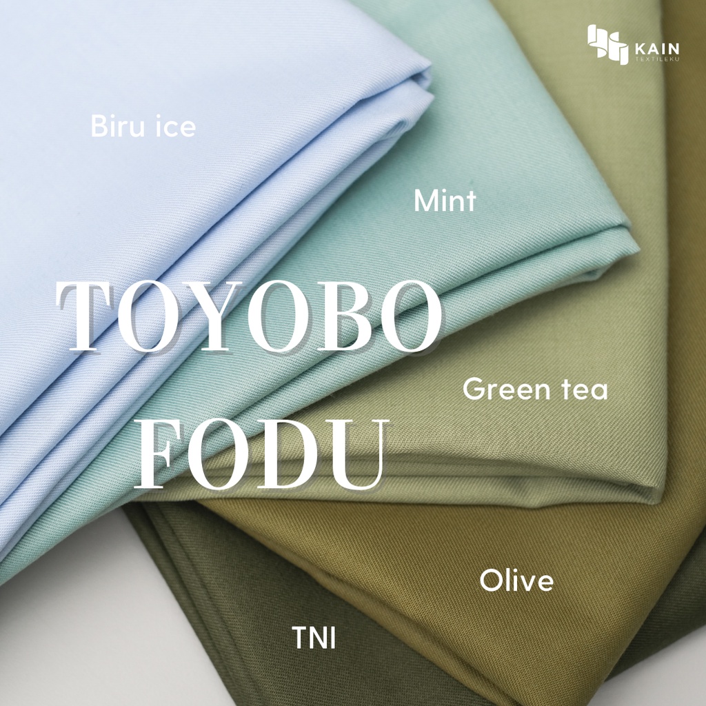 0.5 meter Kain Katun Toyobo Fodu