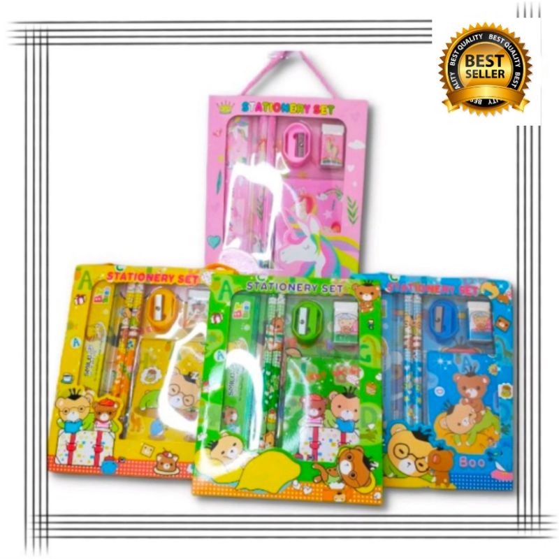 

Paket Alat Tulis Sekolah 6in1 Karakter / Set Alat Tulis Anak - 2016 Book