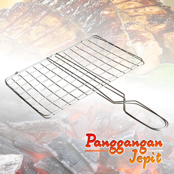 Panggangan Ikan Panggangan Jepit Alat Memanggang Ikan