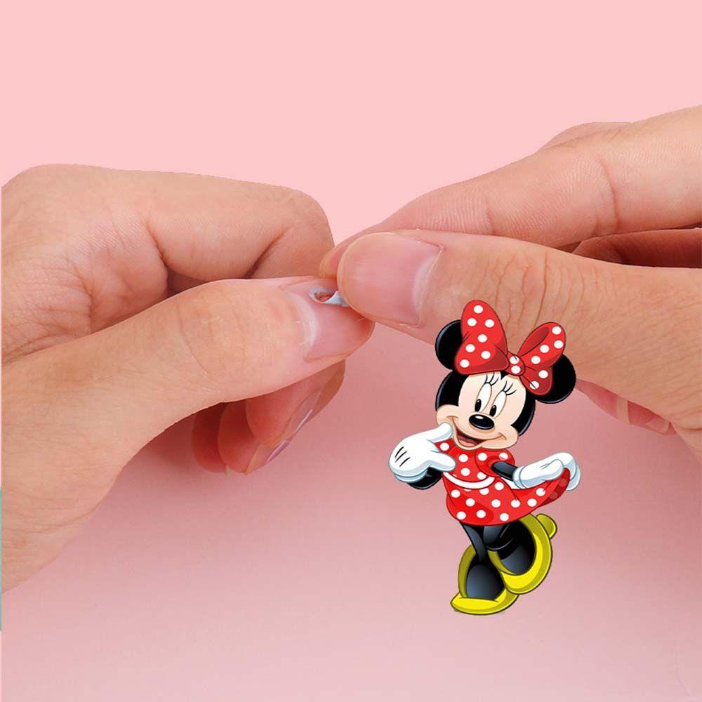 AUGUSTINA Agustina Kartun Stiker Kuku DIY Anak Hadiah Elsa Manicure Transfer Decals Sophia Nail Art Dekorasi