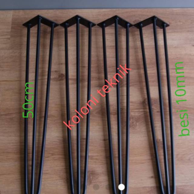 Hairpin leg 3/kaki meja besi