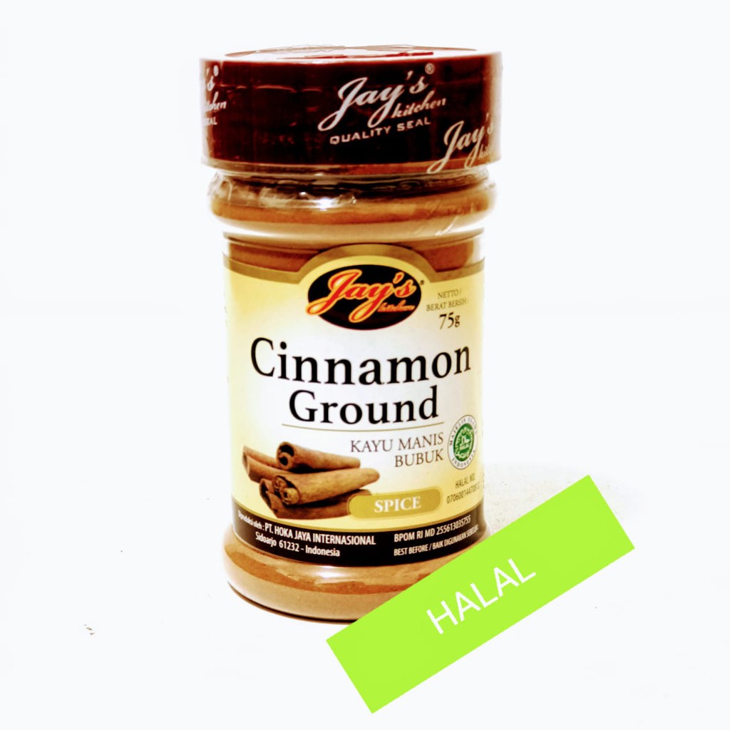 

Jays Cinnamon Ground / Kayu Manis Bubuk 75 Gram