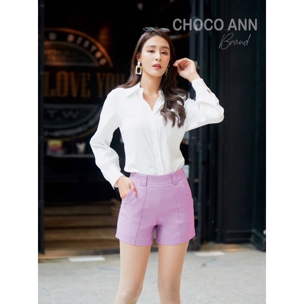 CELANA PENDEK CHOCO-AN MODEL BELT ZIPPER SAMPING (CLCCSH06)