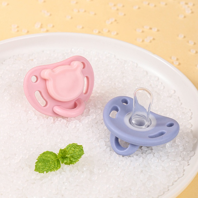 BabyBeeBoo Empeng Dot Bayi Silikon Premium Baby Pacifier + Box Higienis Food Grade Soother Silicone-5