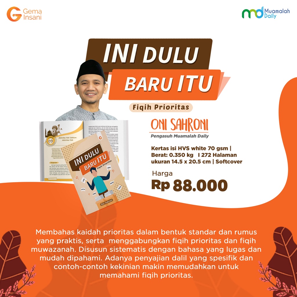 Buku Ini Dulu Baru Itu - Gema Insani 100% Original