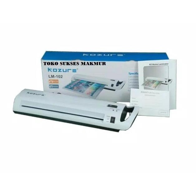 

KOZURE LM102 (A3) - Mesin Laminating A3 /Laminator/Laminasi 102