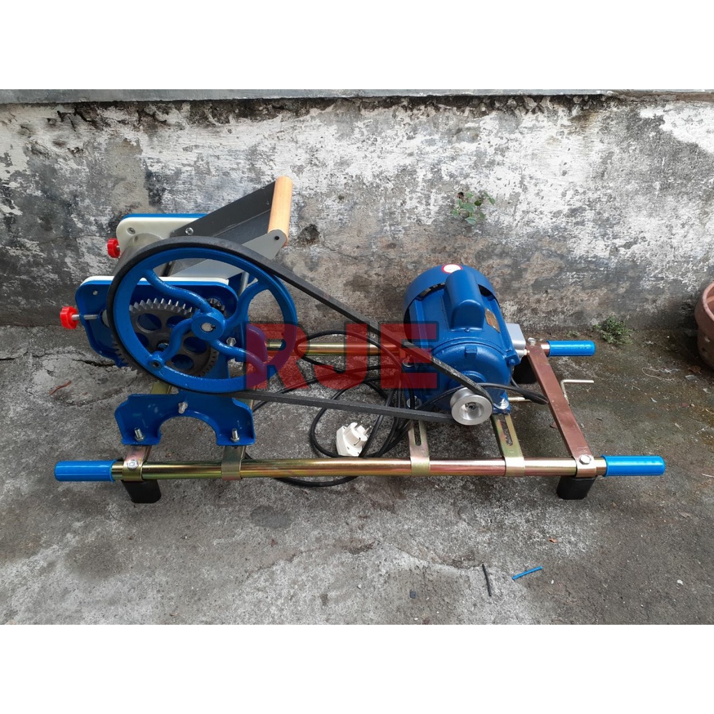 Gilingan mie listrik merk carlton - mesin mie listrik - alat giling mie