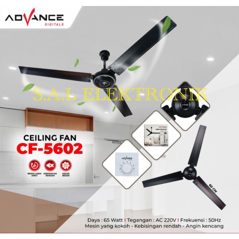 Ceiling Fan Advance 56” 5601 / 5602
