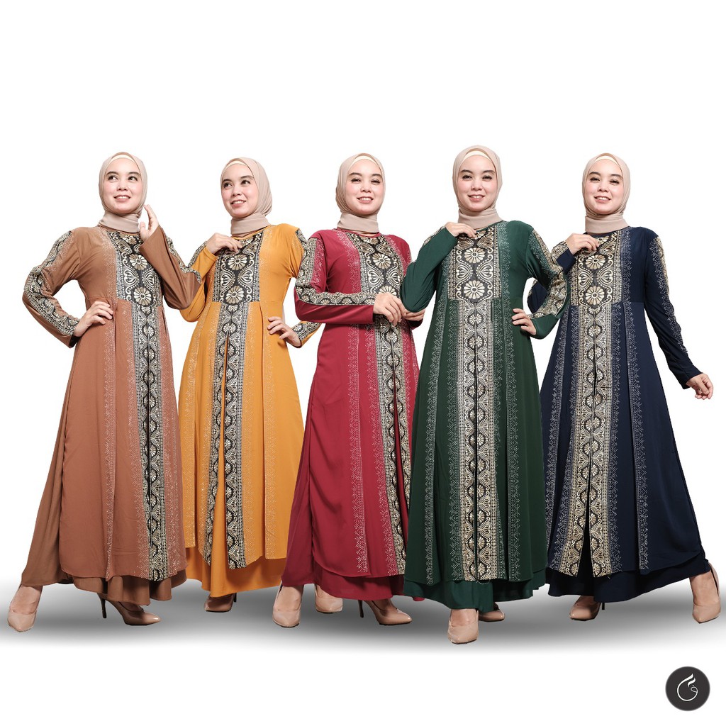 Abaya Jersey Mix Cerutty KC-252