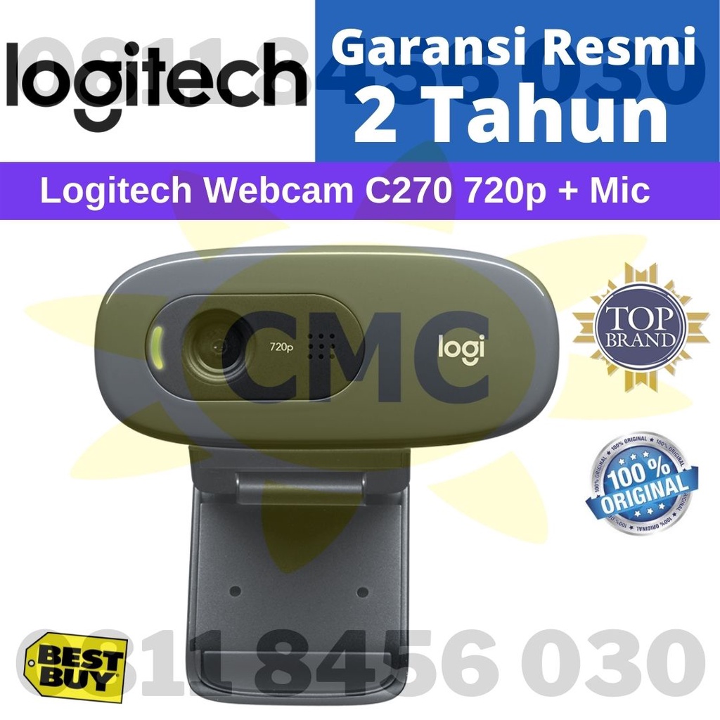 Logitech C270 Webcam HD 720P Web Cam C 270