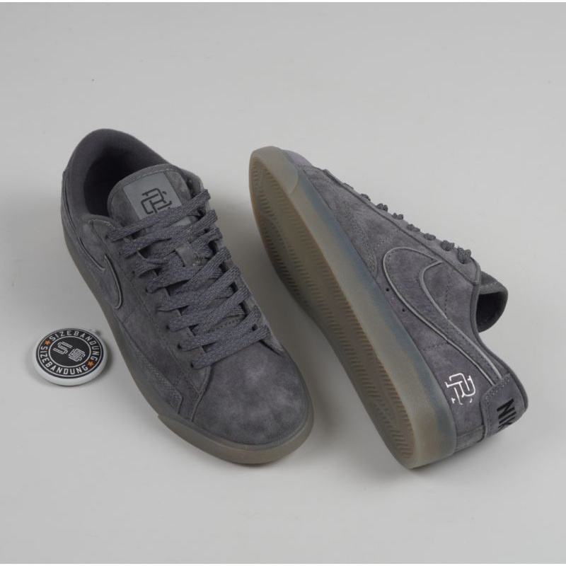 nike Blazer Sb Low Raigning Champ 2.0 Drak Grey Suede