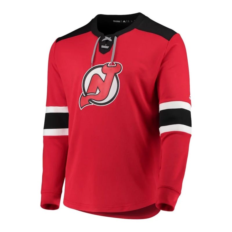 ADIDAS NHL DEVILS SWEATSHIRT BIG SIZE