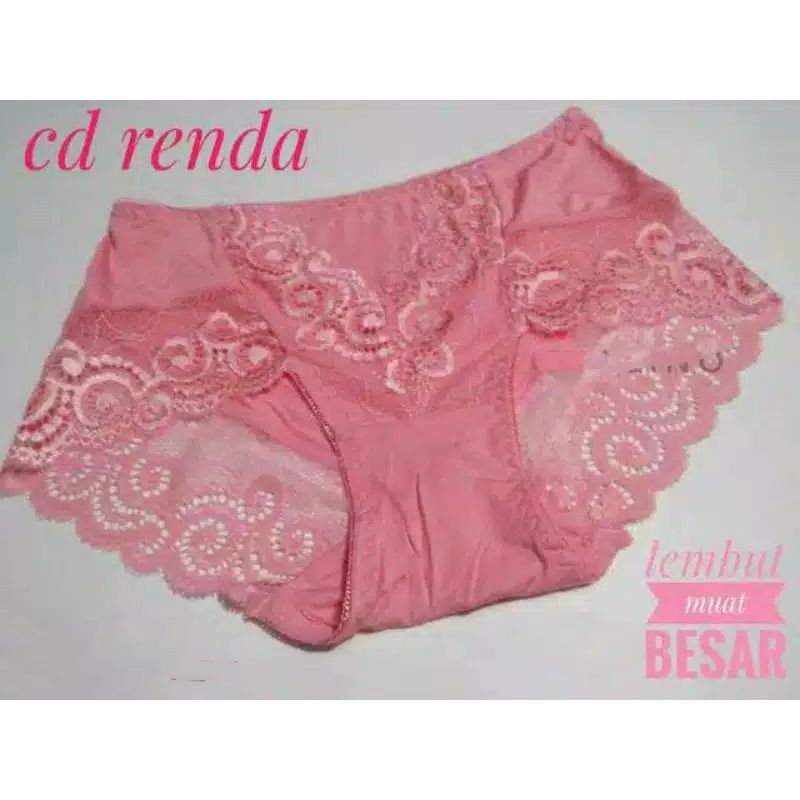 TALLY Cd Wanita Renda Brokat Lembut 617 Lace Panties Collection Original