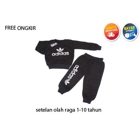 Baju Olahraga Anak Setelan Training Unisex