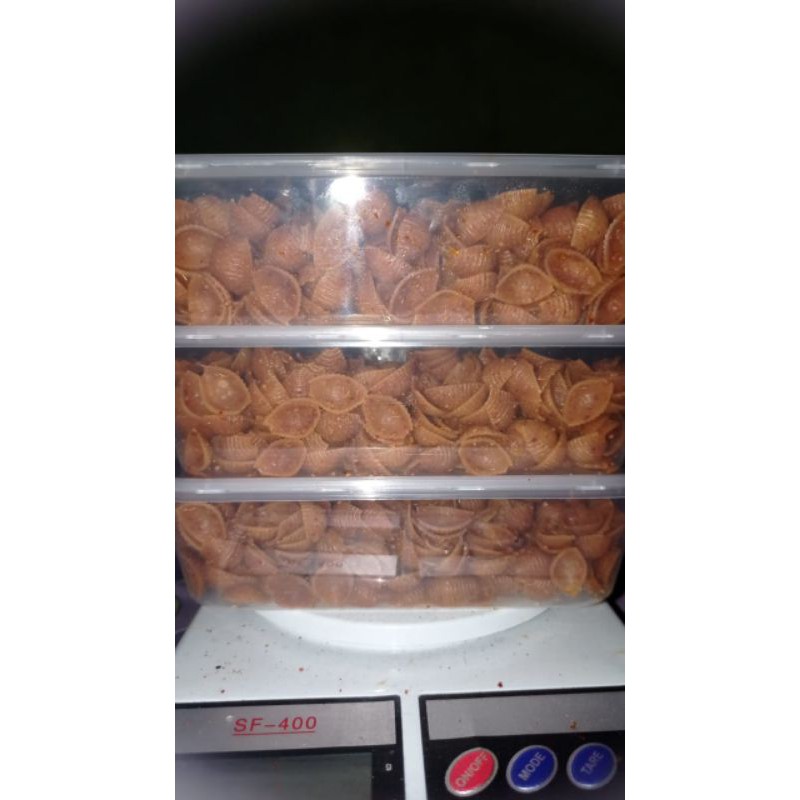 

[FREE ONGKIR] Makaroni keong pedas asin box 175gr makaroni sepiral pipamie llid