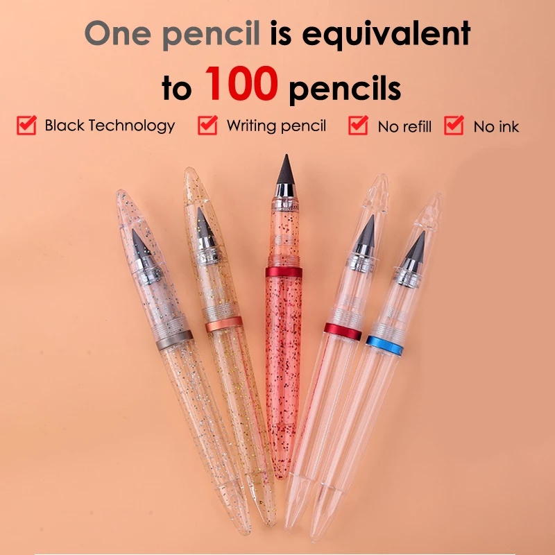 Pensil Gambar Teknologi Unlimited Eternal Bahan Akrilik Tanpa Tinta Universal