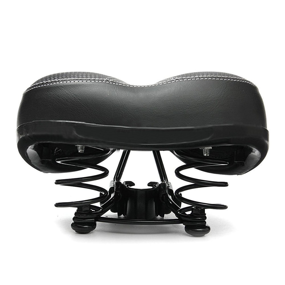 Jok Sadel Sepeda Bike Saddle Wide Seat Soft Pad Cushion - UX01 - Black