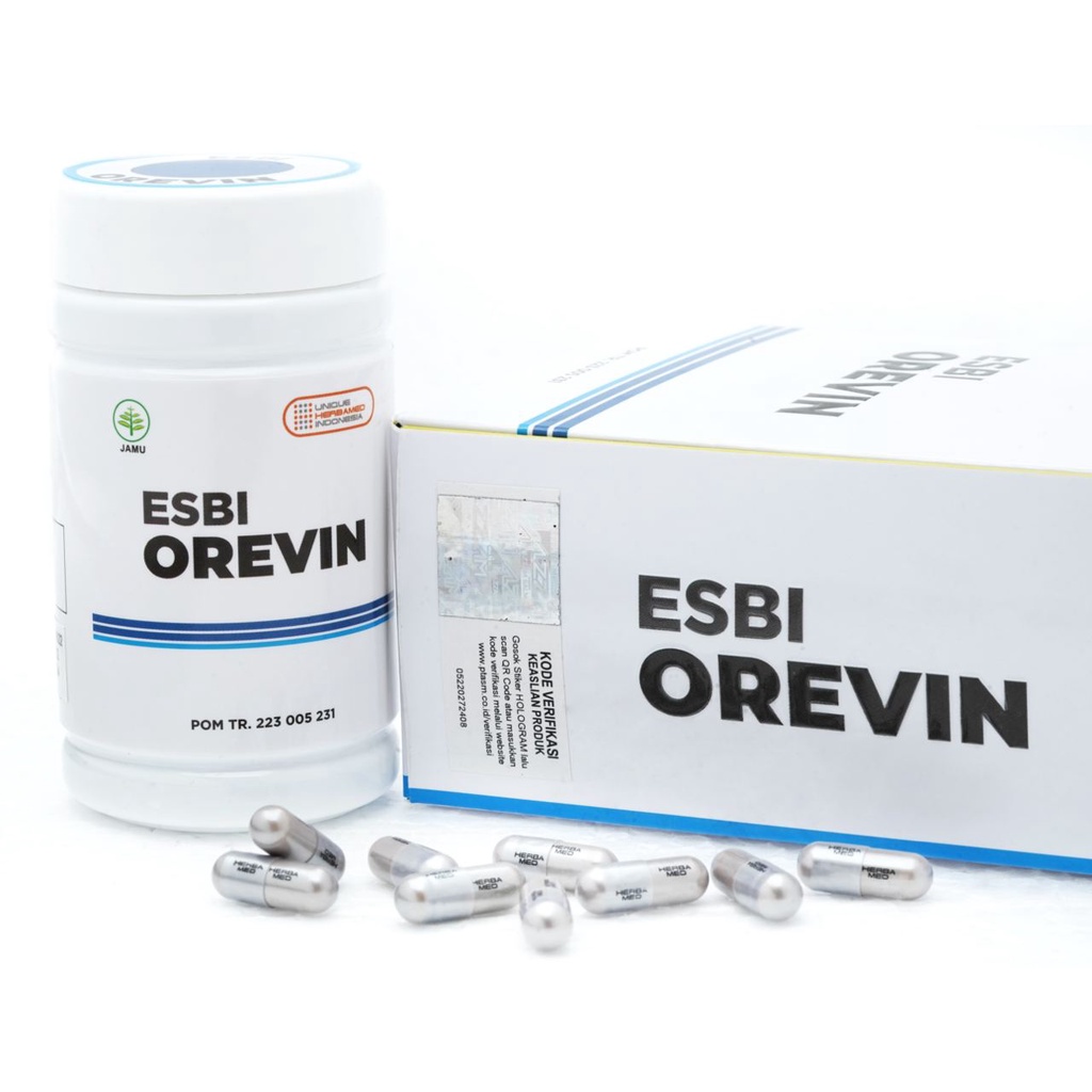 ORIGINAL Herbamed ESBI OREVIN Obat Herbal Diabetes Gula Darah Kencing Manis