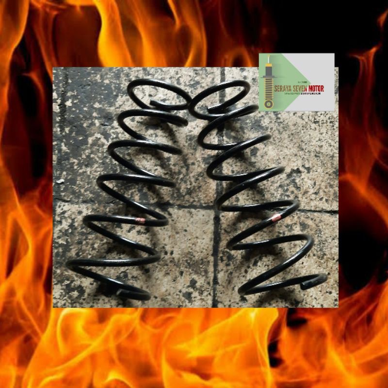 coil spring per keong belakang kia carens 1 original garansi 2pc