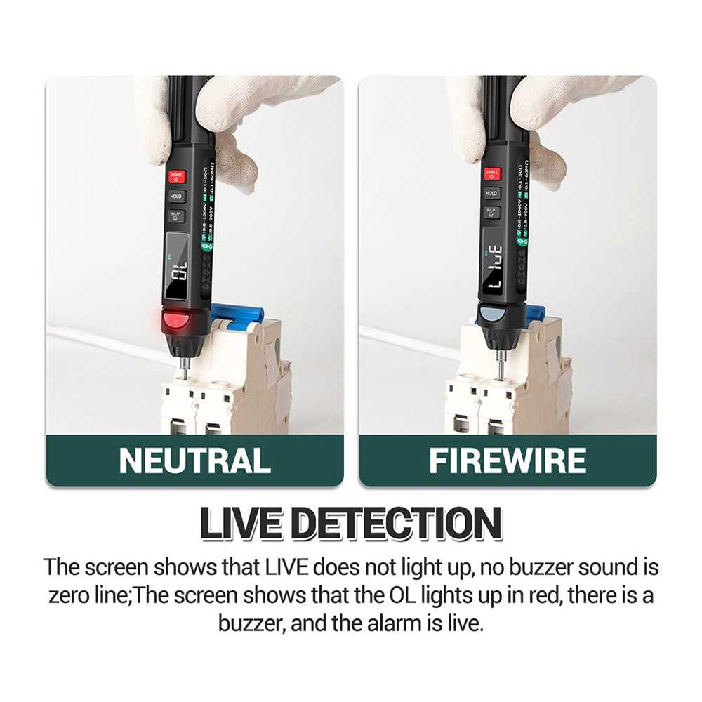 Multitester ANENG Digital Multimeter Voltage Tester Pen - A3007 A3008 A3004