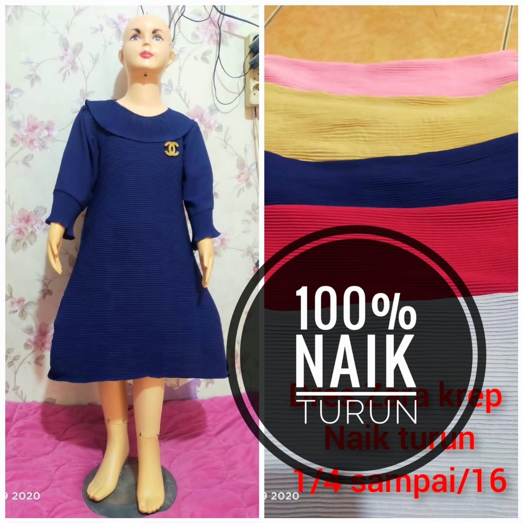 Dress turun naik anak/Baju turun naik anak viral/Dress anak perempuan