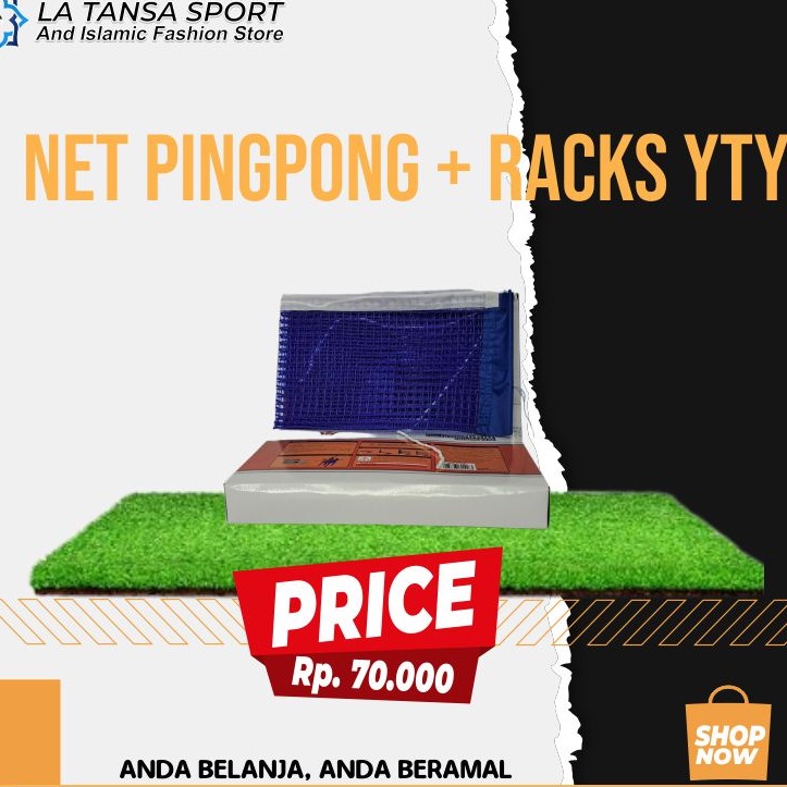 NET PINGPONG + RAKS YTY