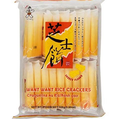 

☑☑bigseller ∞ WANT WANT CHEESE Flavor - Rice Crackers E-7