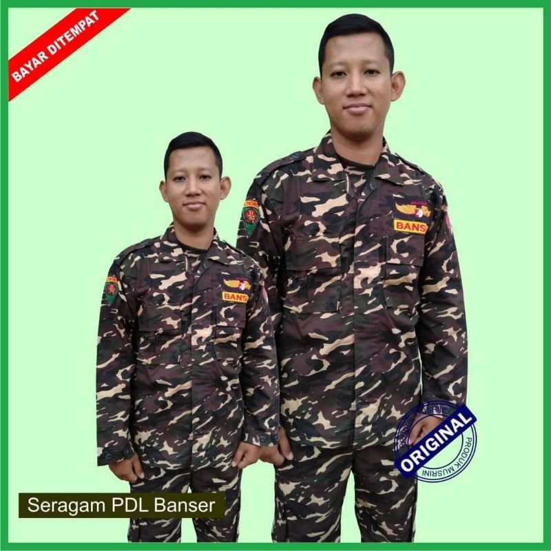 Seragam Pdl Loreng Banser MD