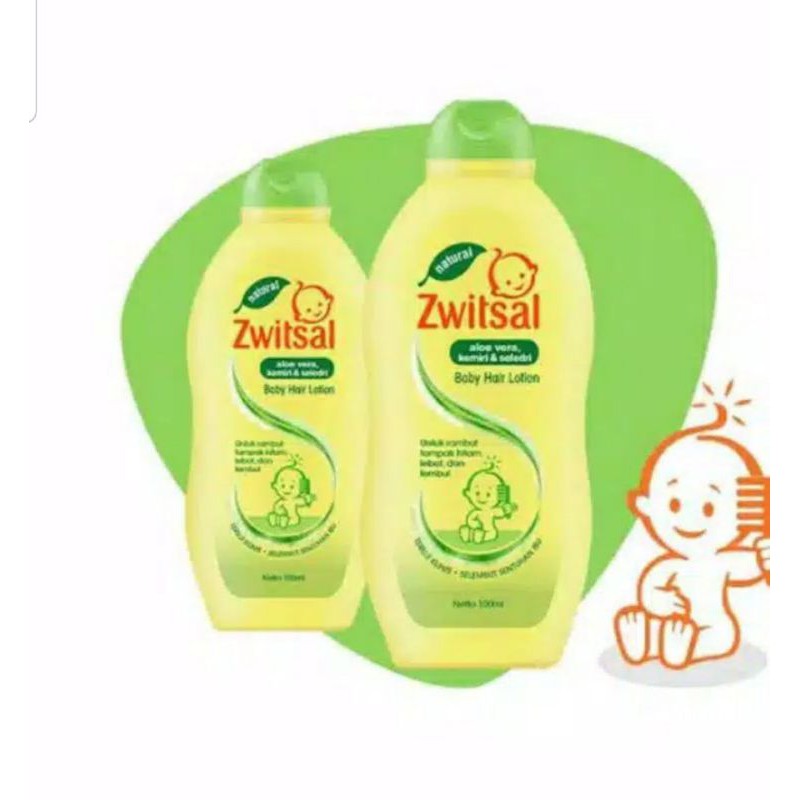 ZWITSAL HAIR LOTION ALOE VERA KEMIRI DAN SELEDRI