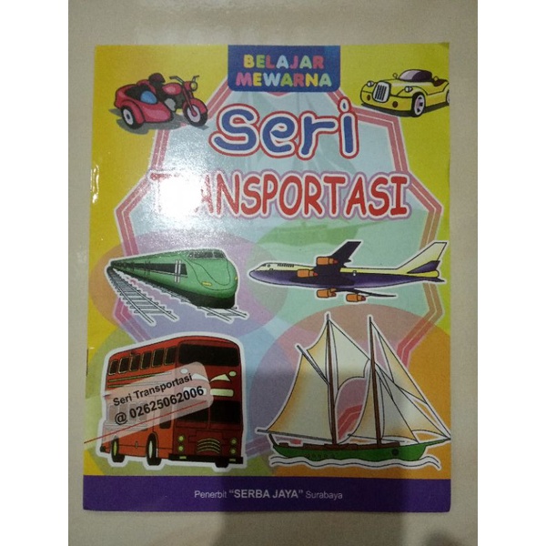 BUKU MEWARNAI ANAK PAUD DAN TK