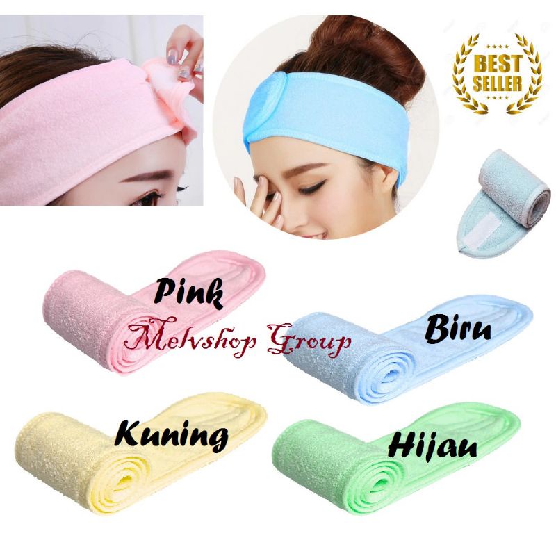 Bando Mandi / Headband / Bandana Masker / Bando Rambut  / Bandana Facial