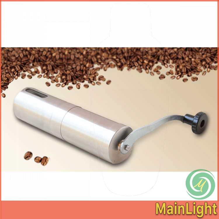 Grinder Penggiling Kopi Manual OneTwoCups Alat Stainless Steel - WFCG9800 Silver