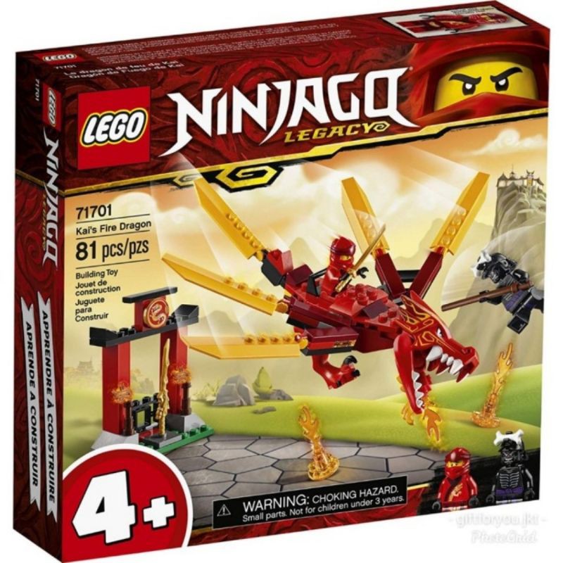 Lego Ninjago Pertarungan Naga Api