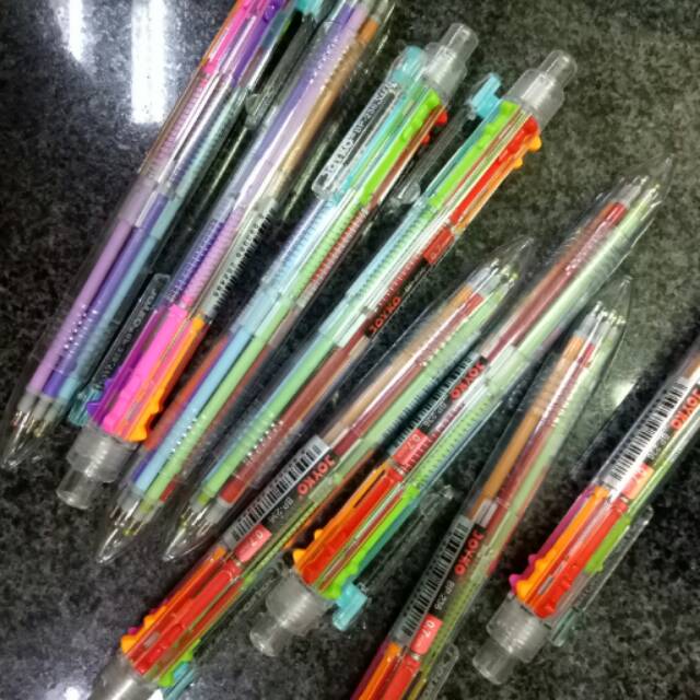 

Pulpen warna 6 in 1 Joyko