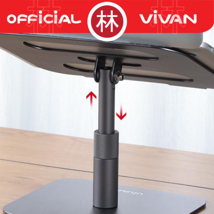 Vivan VLS03 Aluminum Lifetable &amp; Foldable Laptop Cooling Stand