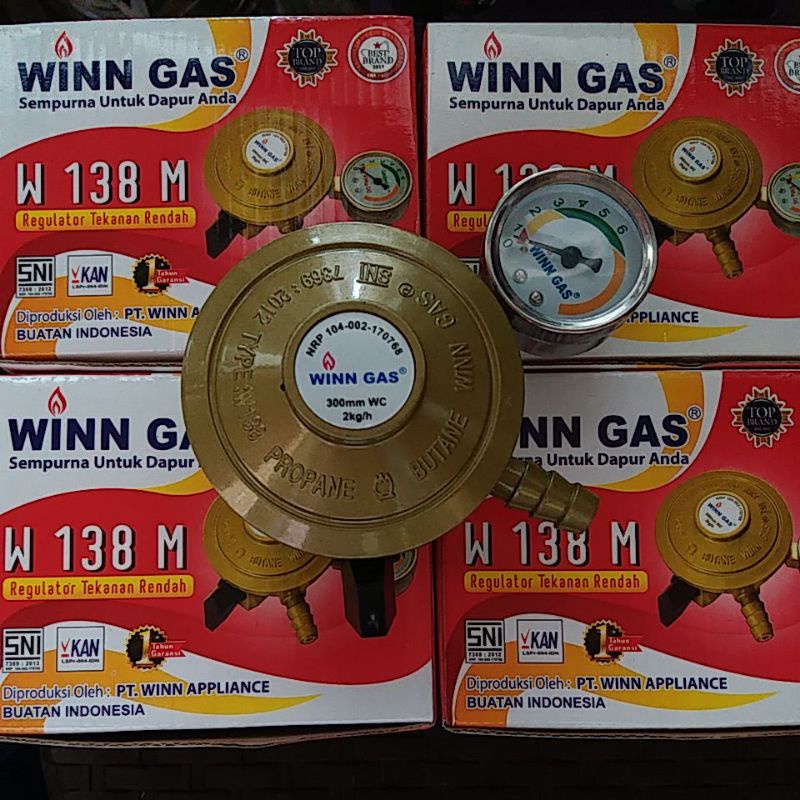 Kepala Gas Regulator WinnGas W 138 M