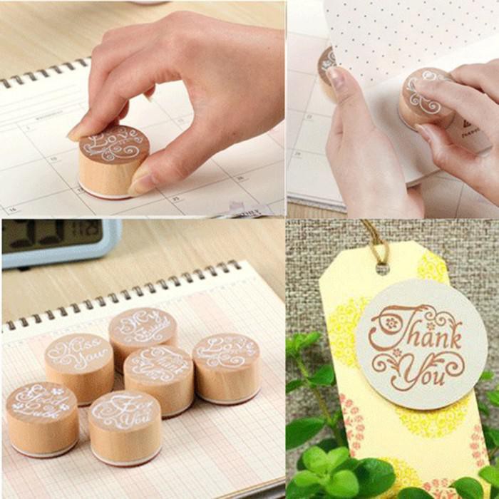 

Baking / Stamp Kayu Thank You 3Cm Cake Kue Art Amplop Sticker Bakpau Bakery Diy