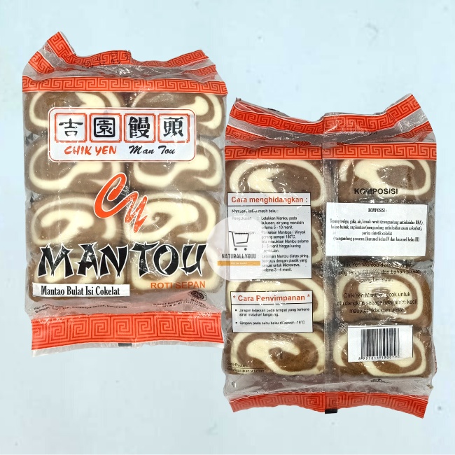 

Cikyen Mantau Coklat isi 8pcs Mantao Coklat