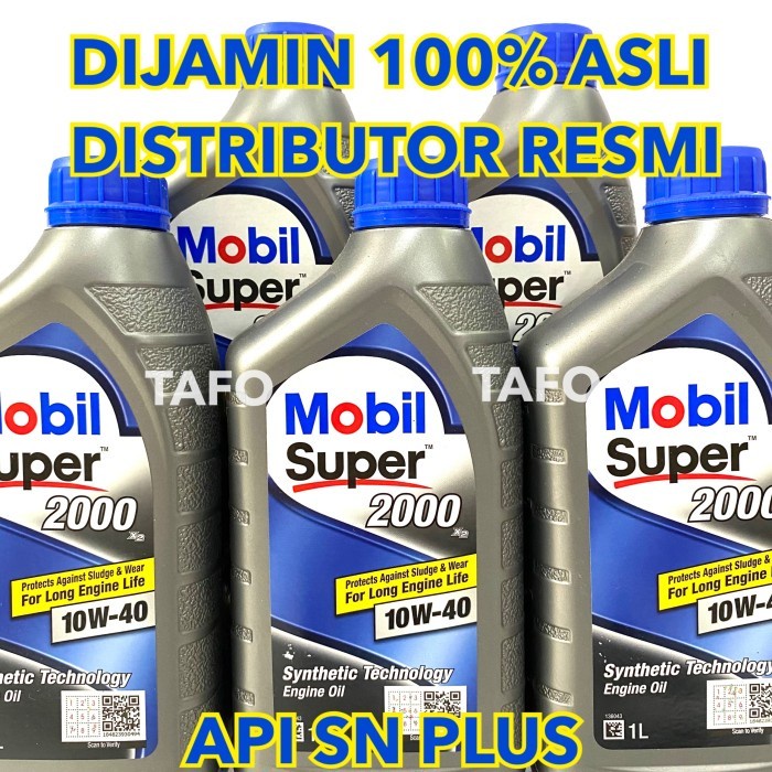 OLI MOBIL 10W 40 1LITER API SN PLUS